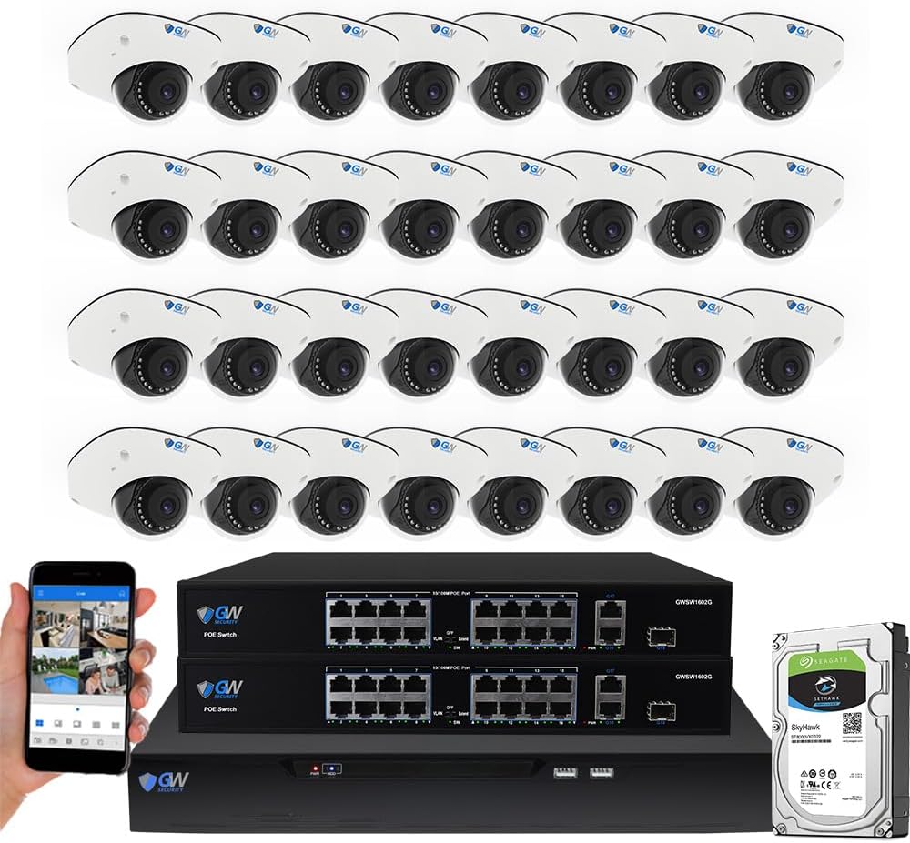 Image 1 of best GW Security 32 channel NVR system