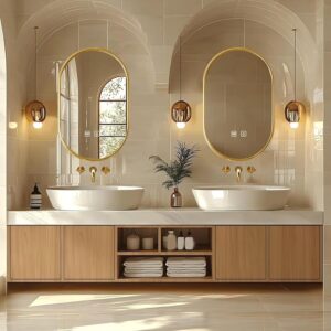 Image 1 of best bathroom vanity with double sink
