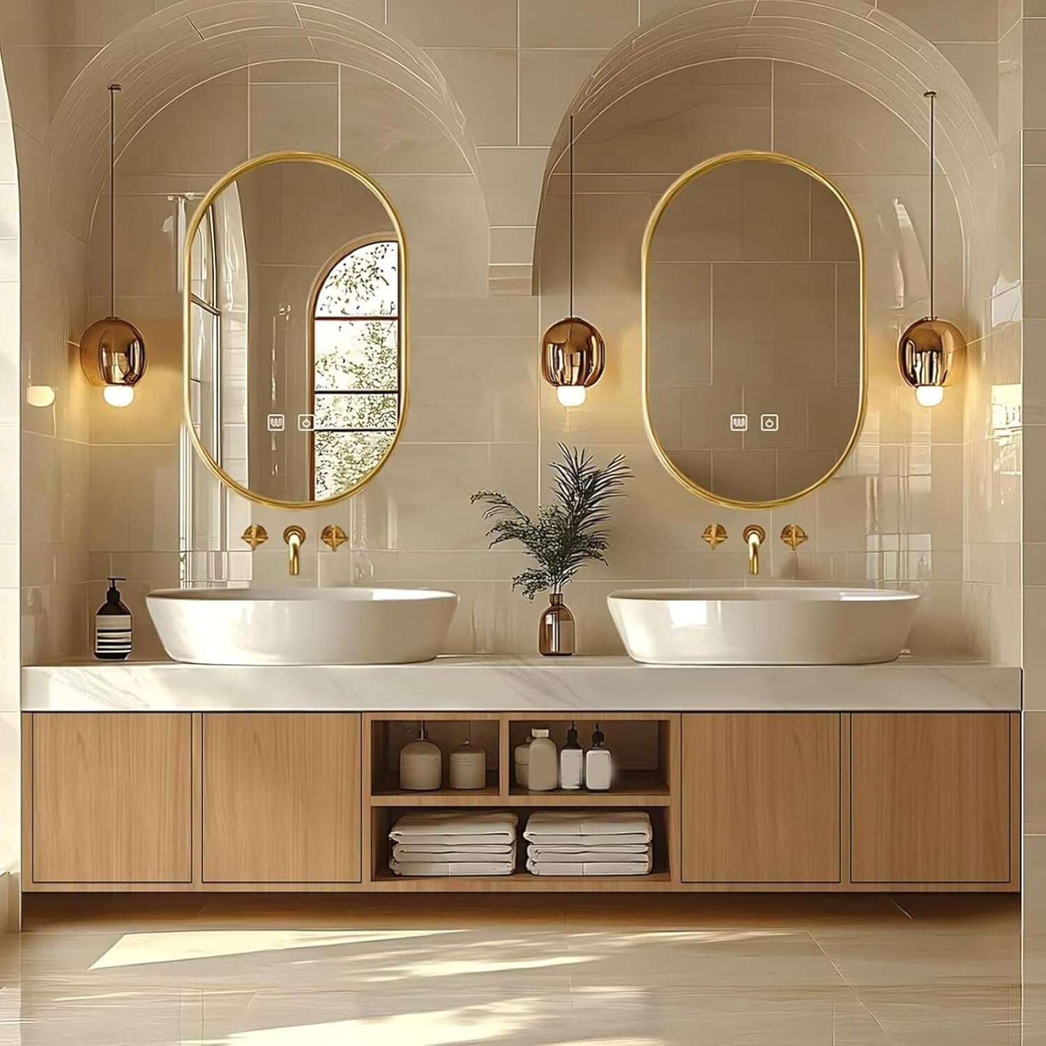 Image 1 of best bathroom vanity with double sink