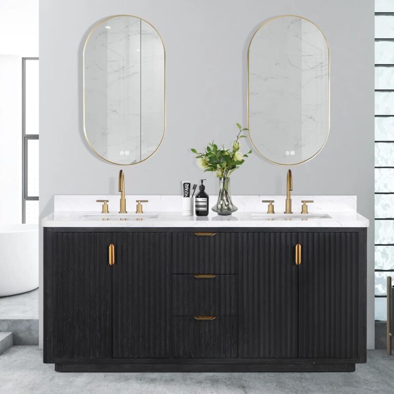 Image 1 of best bathroom vanity with double sink