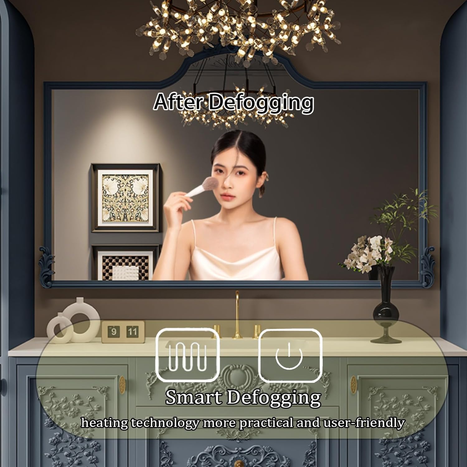 best bathroom vanity with sink,bathroom vanity worth buying,smart anti-fog mirror vanity pros cons,ZGNBSD vanity honest assessment,should I buy a 96 inch vanity,customizable bathroom cabinet vs alternatives condition quality and materials close-up