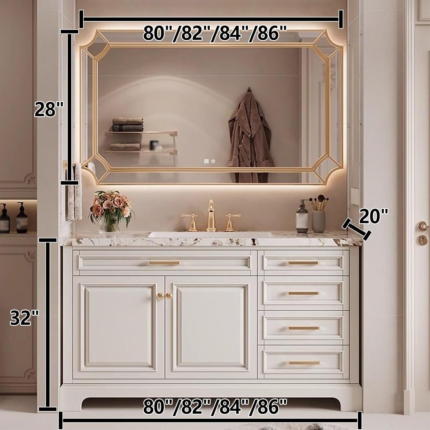 best bathroom vanity with smart mirror,bathroom vanity worth buying,smart defogging mirror pros cons,solid wood vanity vs alternatives,should I buy a kmnub vanity,best bathroom vanity to buy collector appeal rarity and investment value