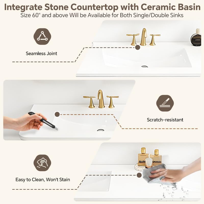 Best Bathroom Vanity with Smart Mirror: Honest Pros & Cons 4 best bathroom vanity with smart mirror,bathroom vanity with defogger worth buying,smart mirror vanity pros cons,GrxGry vanity honest assessment,solid wood vanity vs alternatives,should I buy a vanity with storage mirror condition quality and materials close-up