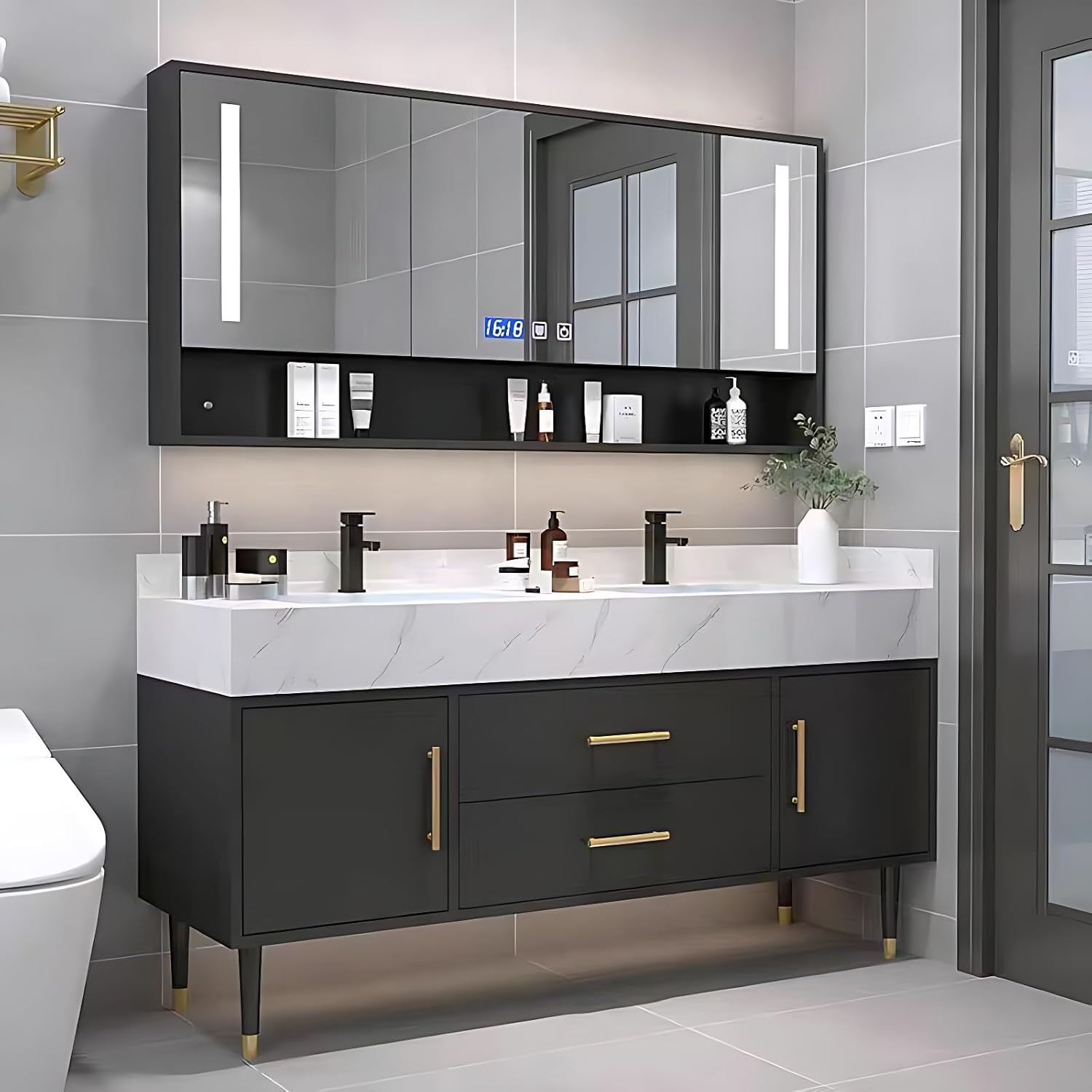 Image 1 of best double bathroom vanity
