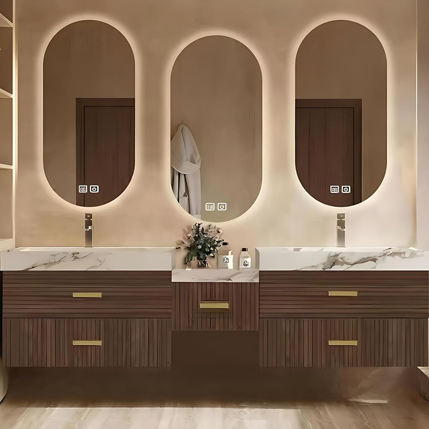 Image 1 of best double sink bathroom vanity