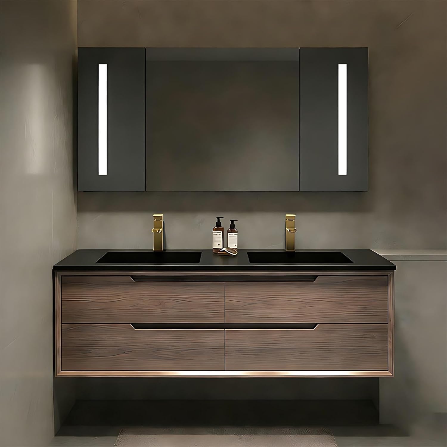 Image 1 of best floating bathroom vanity