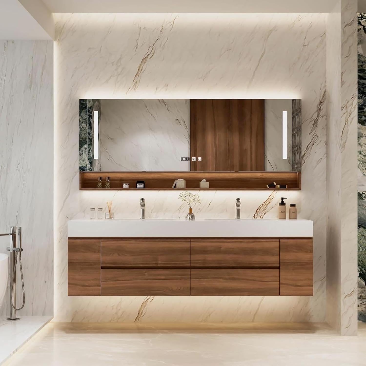 Image 1 of best floating bathroom vanity