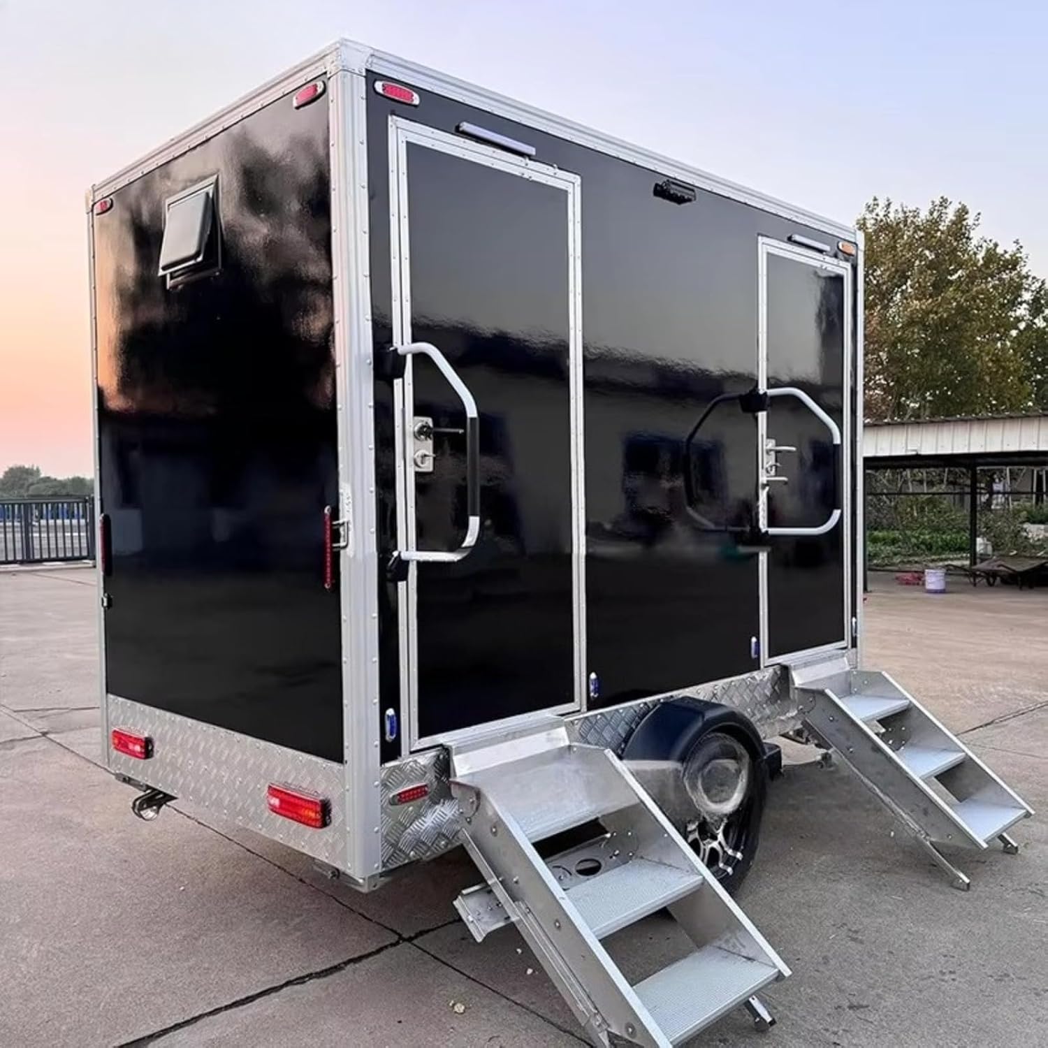 Image 1 of best mobile restroom trailer