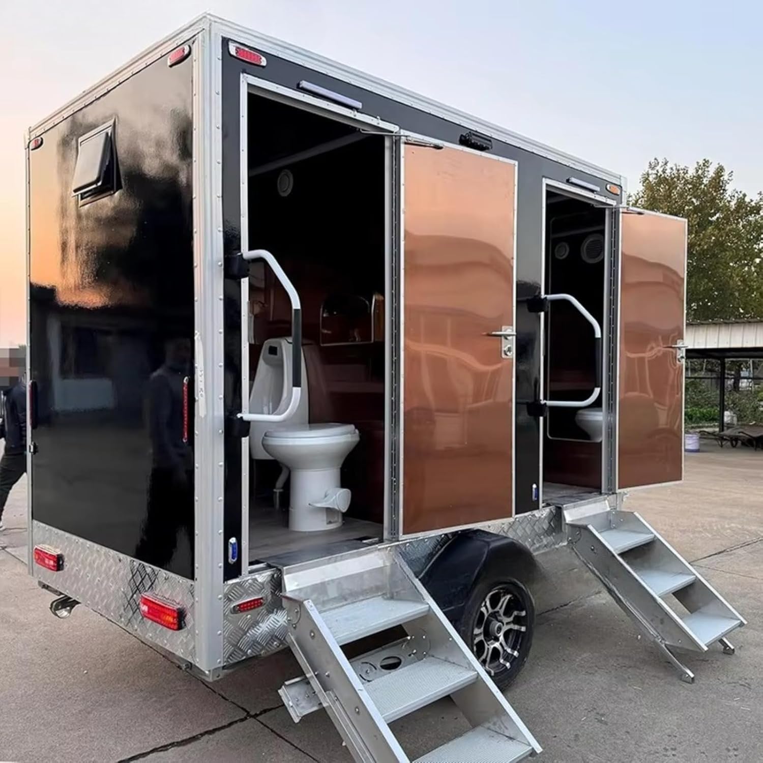 best mobile restroom trailer,mobile toilet trailer worth buying,portable bathroom trailer pros cons,commercial porta potty trailer vs alternatives,should I buy a restroom trailer,luxury portable restroom for events collector appeal rarity and investment value