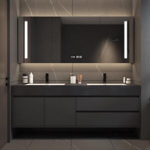 Image 1 of best modern bathroom vanity with double sink