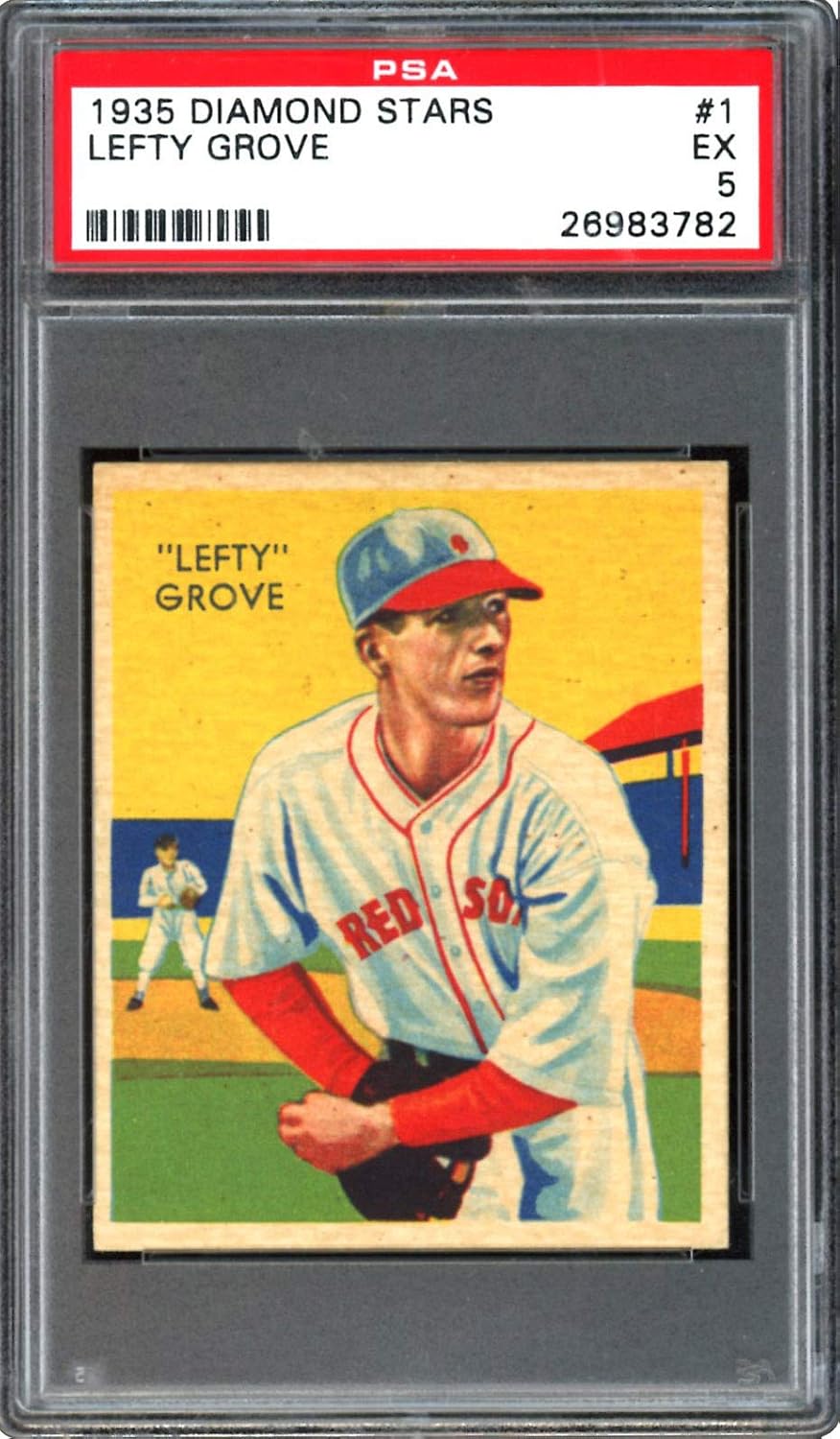 buy 1935 Diamond Stars Lefty Grove PSA 5,should I buy 1935 Diamond Stars Lefty Grove,1935 Diamond Stars Lefty Grove worth buying,Lefty Grove PSA 5 card value,best vintage baseball cards to collect,1935 Diamond Stars card pros cons collector appeal rarity and investment value