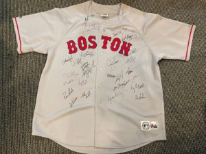 Image 1 of buy 2003 Red Sox signed jersey