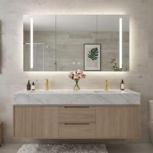Image 1 of buy 60IN floating bathroom vanity