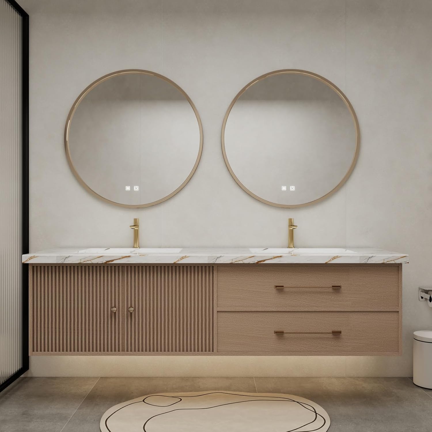 Image 1 of buy Genpai bathroom vanity