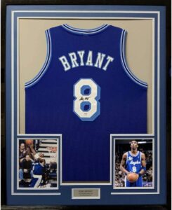 Image 1 of buy Kobe Bryant signed jersey framed