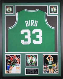 Image 1 of buy Larry Bird autographed framed jersey