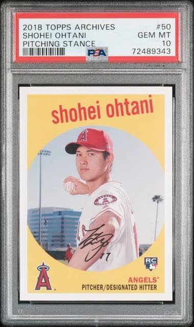 Buy Shohei Ohtani PSA 10 Rookie Card: Honest Collector's Guide 4 buy Shohei Ohtani PSA 10 rookie card,Shohei Ohtani rookie card worth buying,best PSA 10 baseball cards to collect,2018 Topps Archives Ohtani pros cons,PSA 10 Ohtani card honest evaluation,should I buy a graded Ohtani rookie condition quality and materials close-up