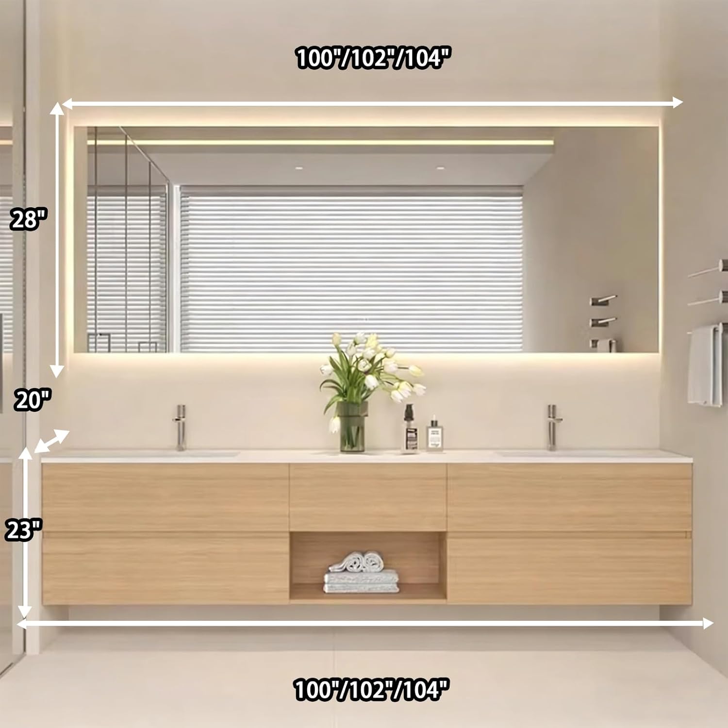 Buy ZGNBSD Bathroom Vanity: Honest Pros & Cons Analysis 3 buy ZGNBSD bathroom vanity,ZGNBSD vanity worth buying,best floating bathroom vanity,104 inch double sink vanity pros cons,smart LED defog mirror vanity,ZGNBSD vanity vs alternatives collector appeal rarity and investment value