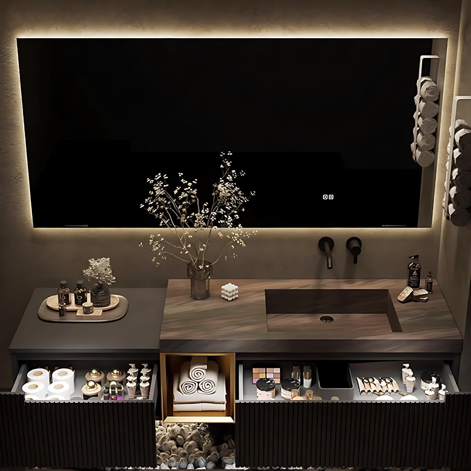 buy ZGNBSD bathroom vanity set,ZGNBSD vanity worth buying,best modern bathroom vanity to buy,ZGNBSD 80 inch vanity pros cons,ZGNBSD vanity vs alternatives,should I buy ZGNBSD bathroom cabinet condition quality and materials close-up