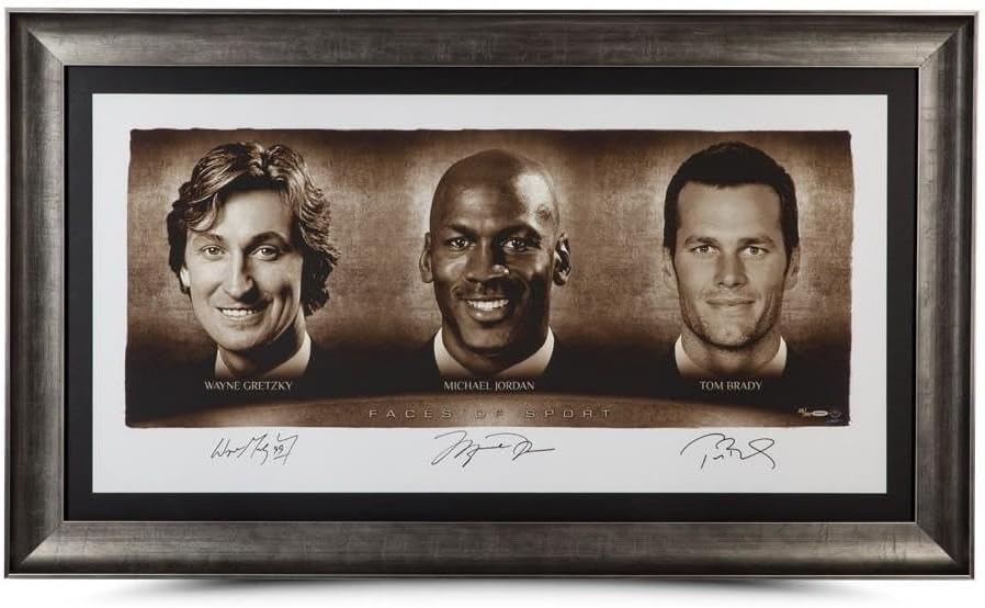 Image 1 of buy autographed Jordan Gretzky Brady lithograph